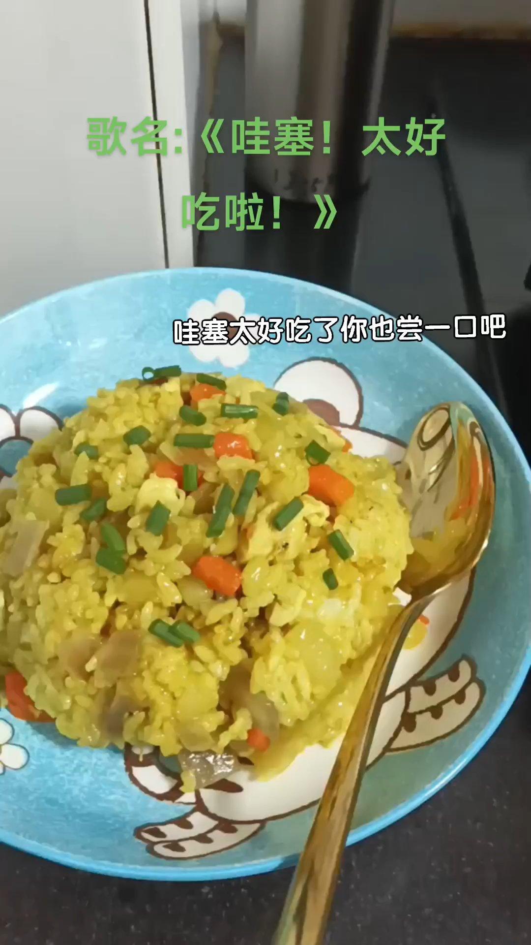 人间美味的咖喱鸡肉饭，好吃下饭美味