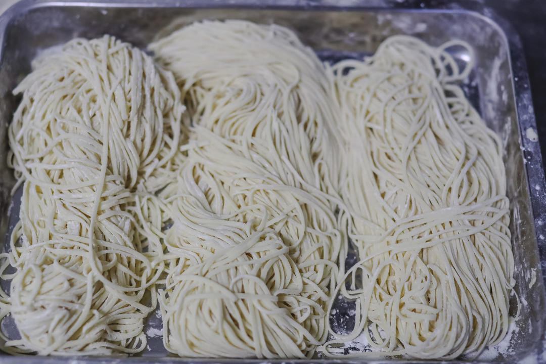 自制面条（压面机）