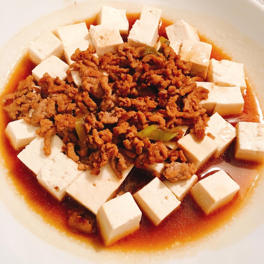 肉末蒸豆腐