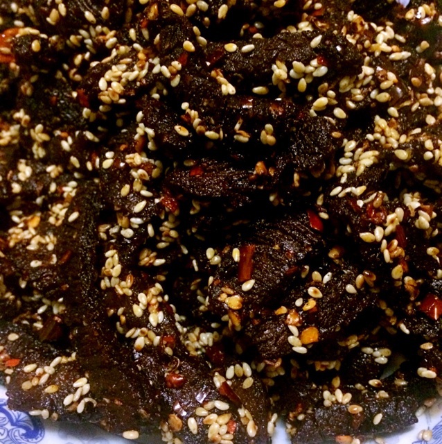 麻辣牛肉干