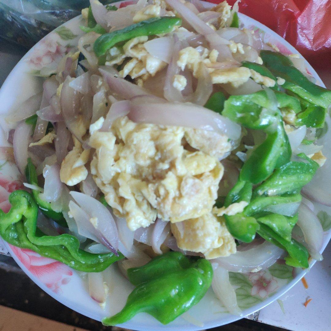 洋葱炒鸡蛋