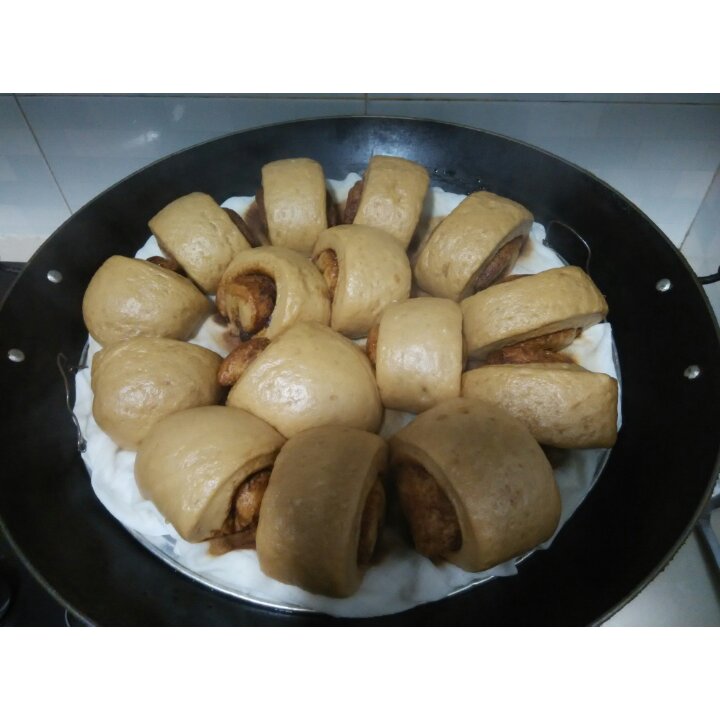 奶香红糖馒头