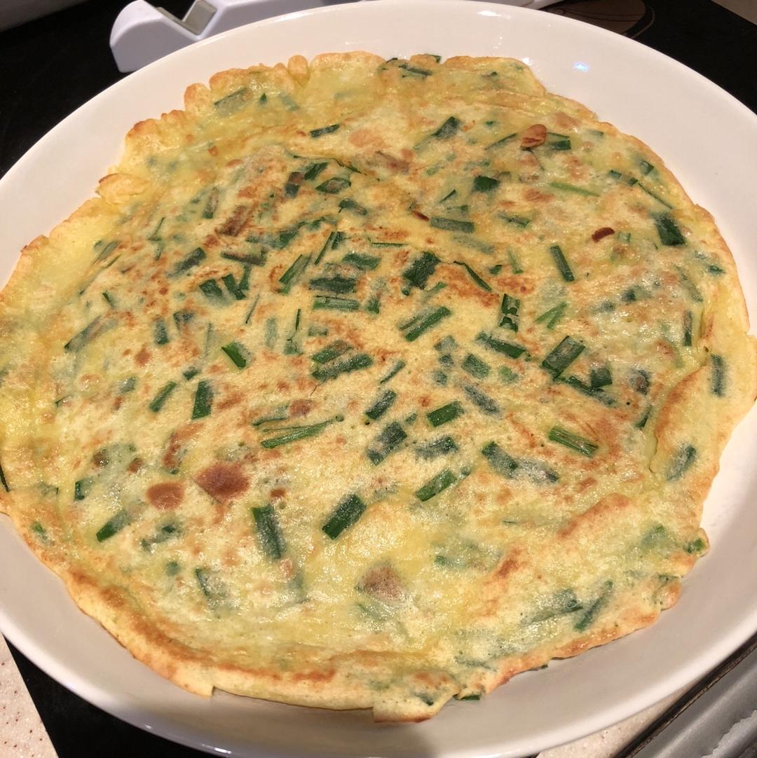 韭菜鸡蛋饼
