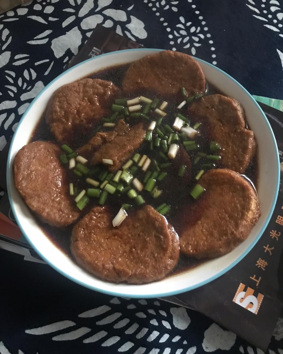 奶奶教的红烧素鸡