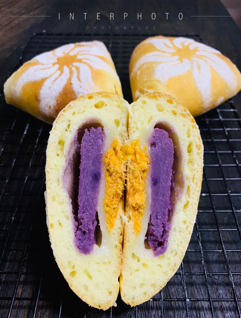 可可芋泥麻薯软欧