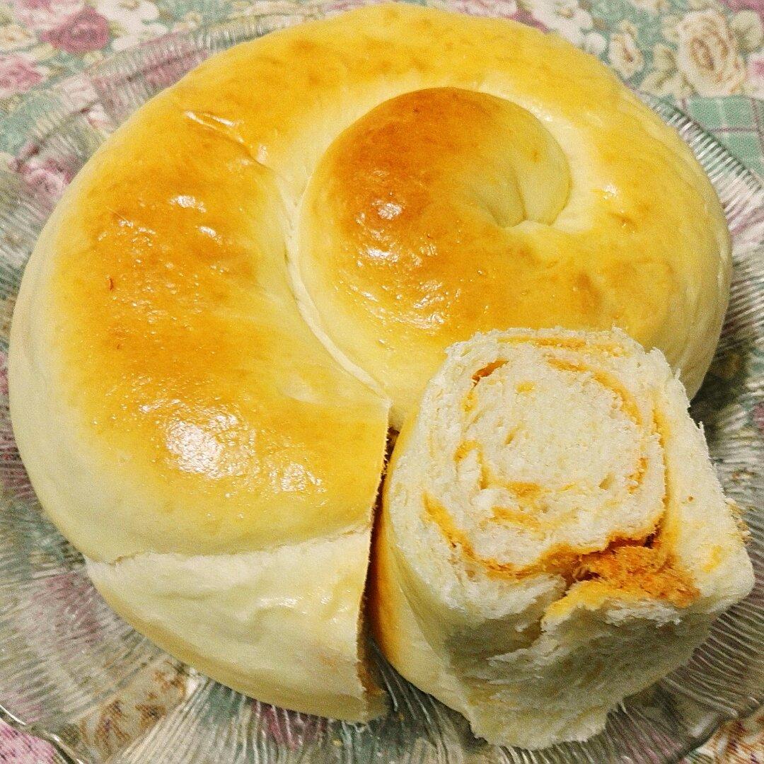 超好吃的肉松面包