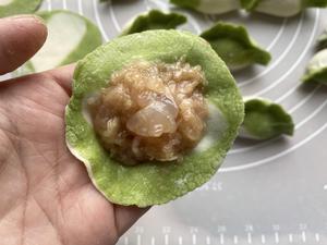 翡翠白菜虾仁水饺的做法 步骤10