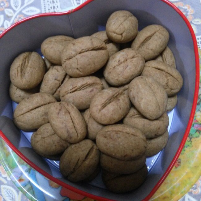 咖啡豆豆饼干