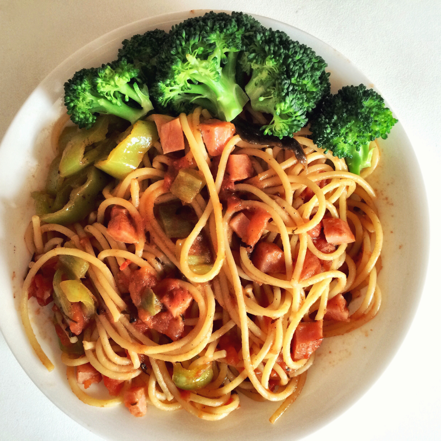 番茄肉酱意大利面