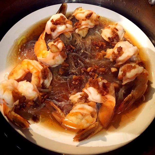 蒜蓉粉丝蒸虾