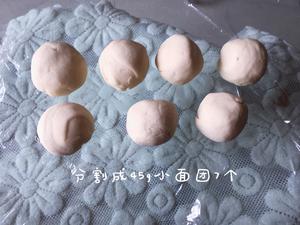 企鹅豆沙馒头&企鹅肉松面包的做法 步骤6