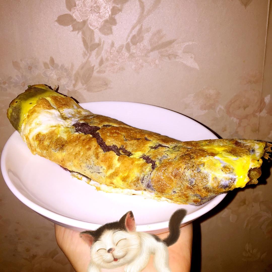 平底锅版煎饼果子