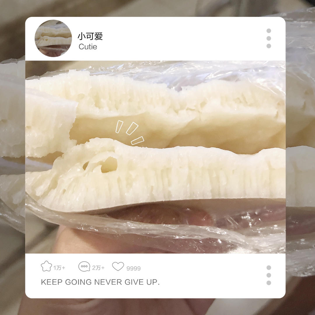 烟韧Q弹的广式【白糖糕】(伦教糕)懒人煮浆&免二发