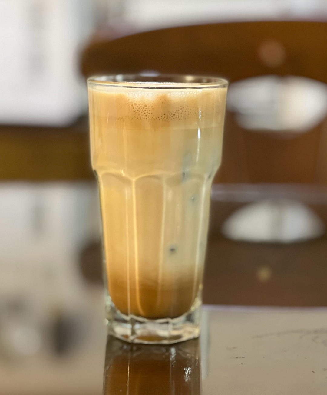 冰震西班牙拿铁🥤丝滑绵密巨好喝！快去试试！