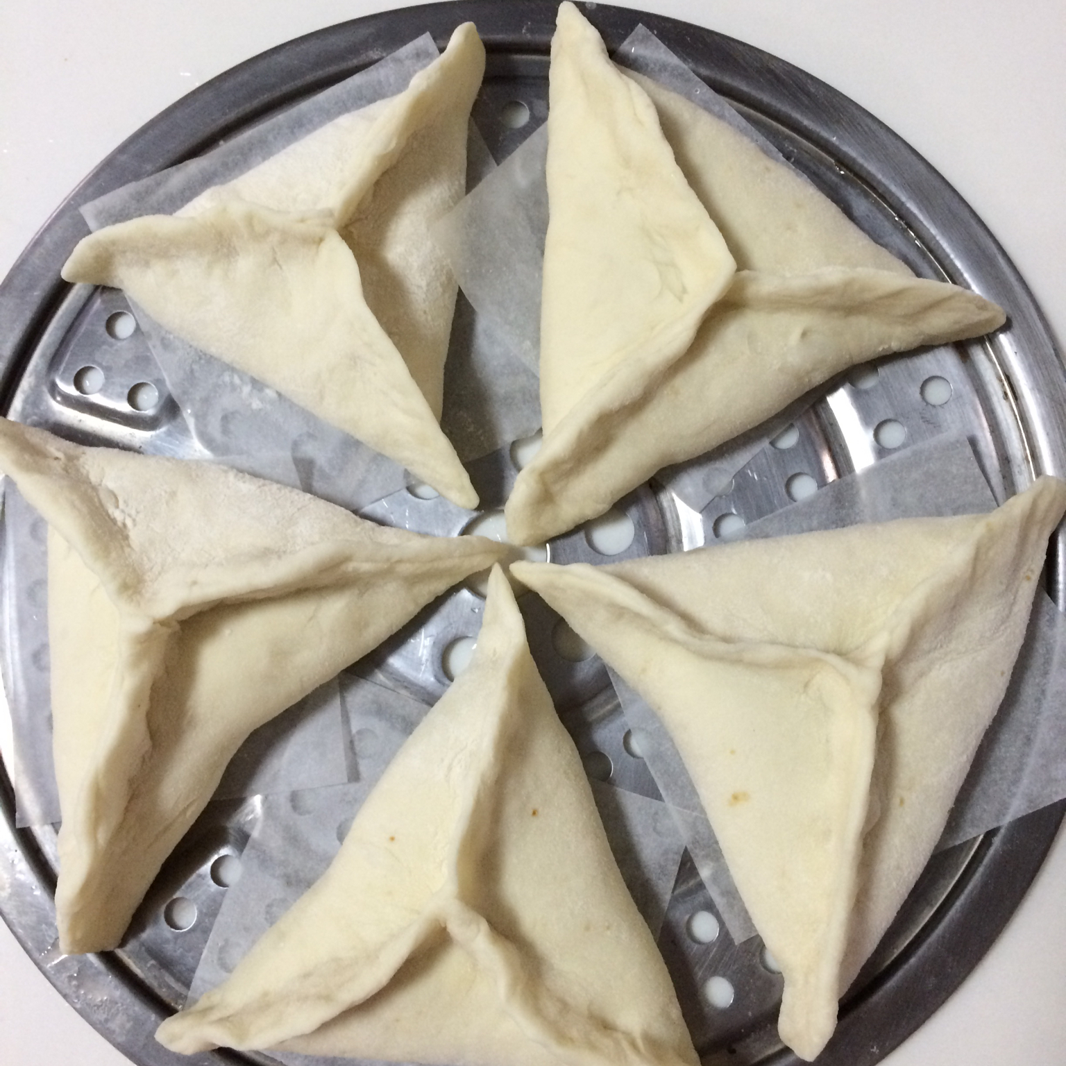 芝麻红糖三角包