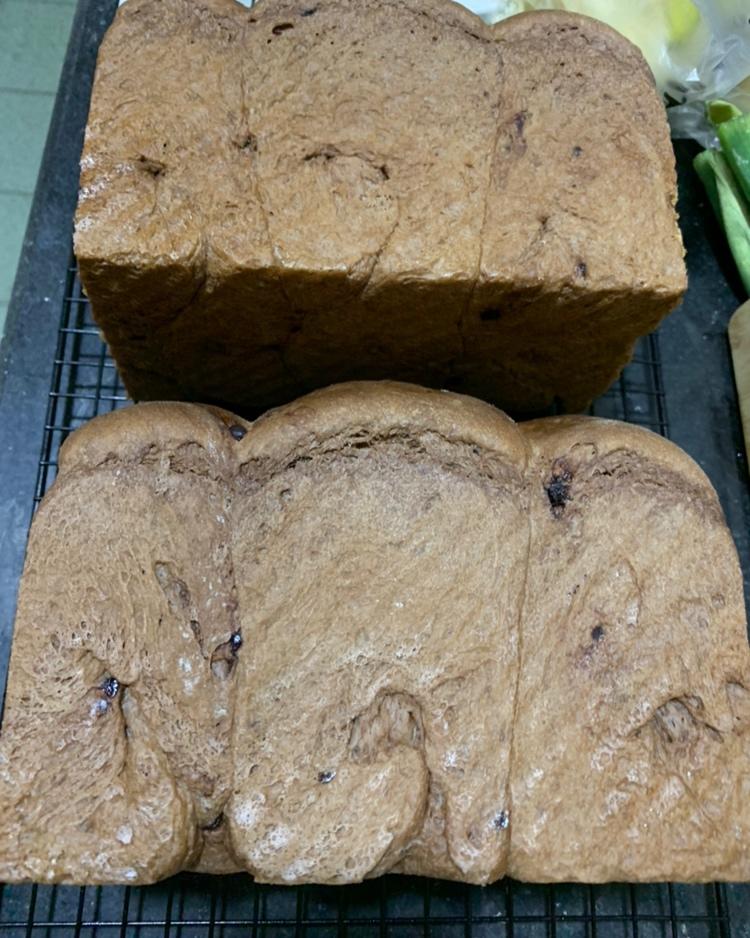 奶油巧克力吐司