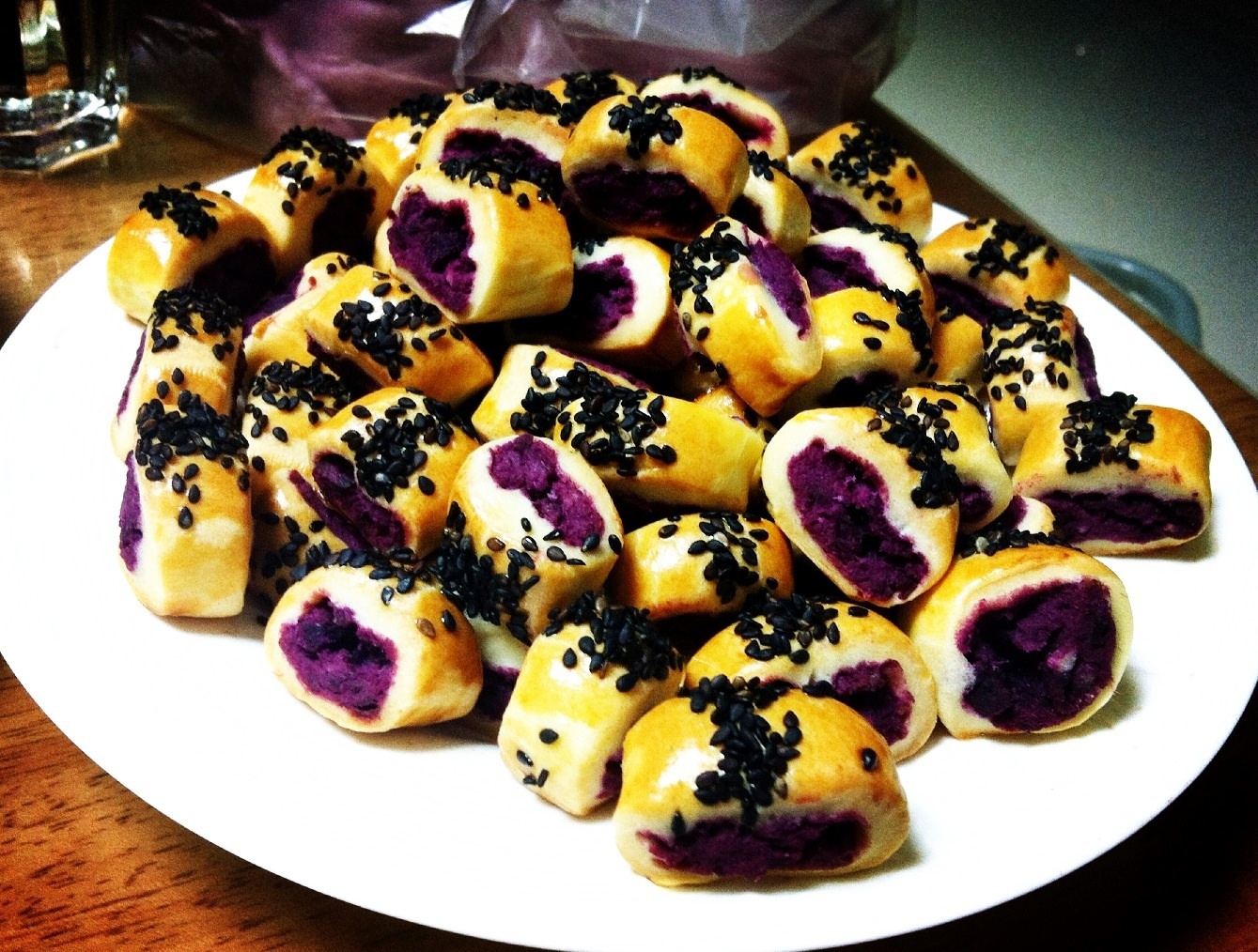 紫薯一口酥的做法