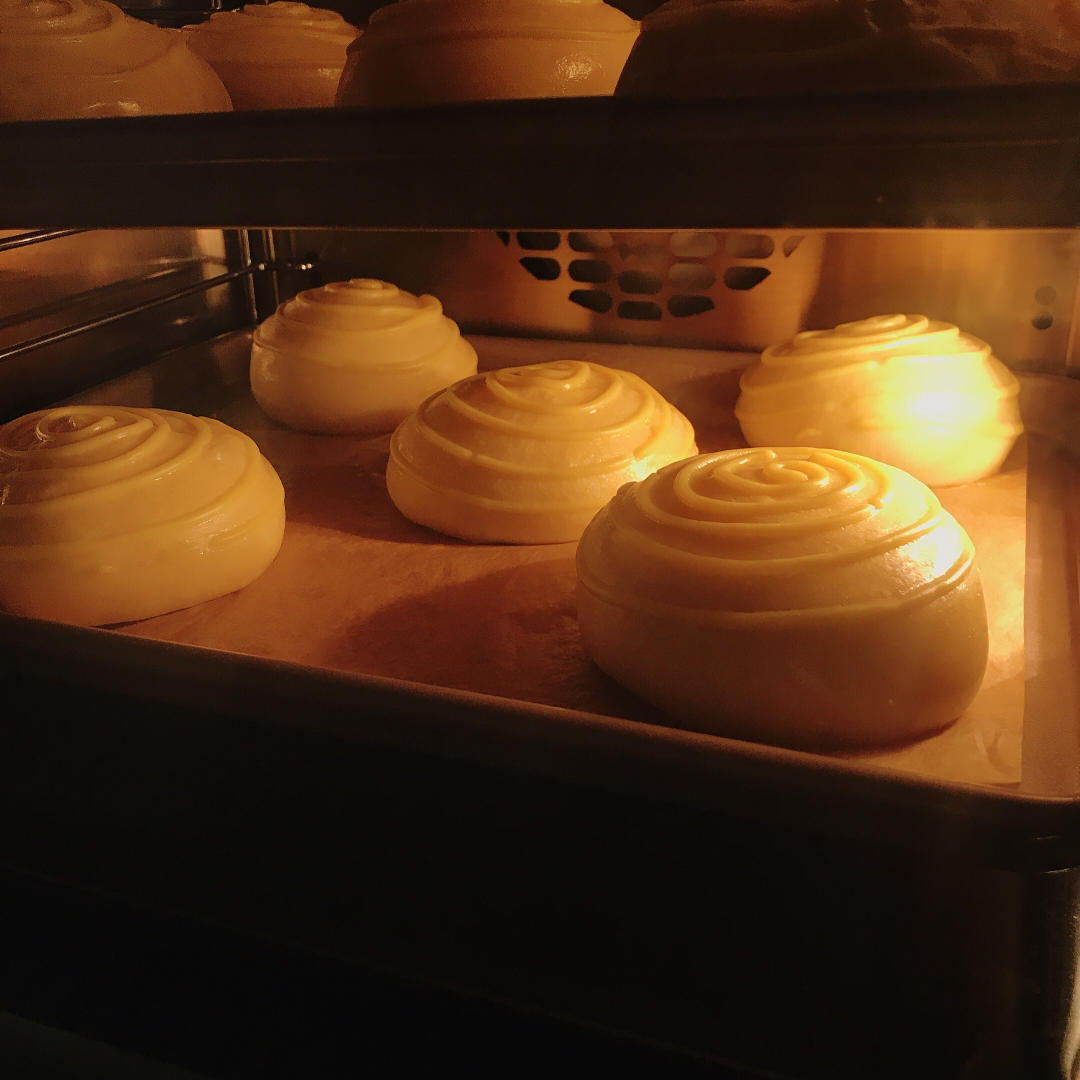 蛋奶酱包进面包里，太美味！【卡仕达面包】