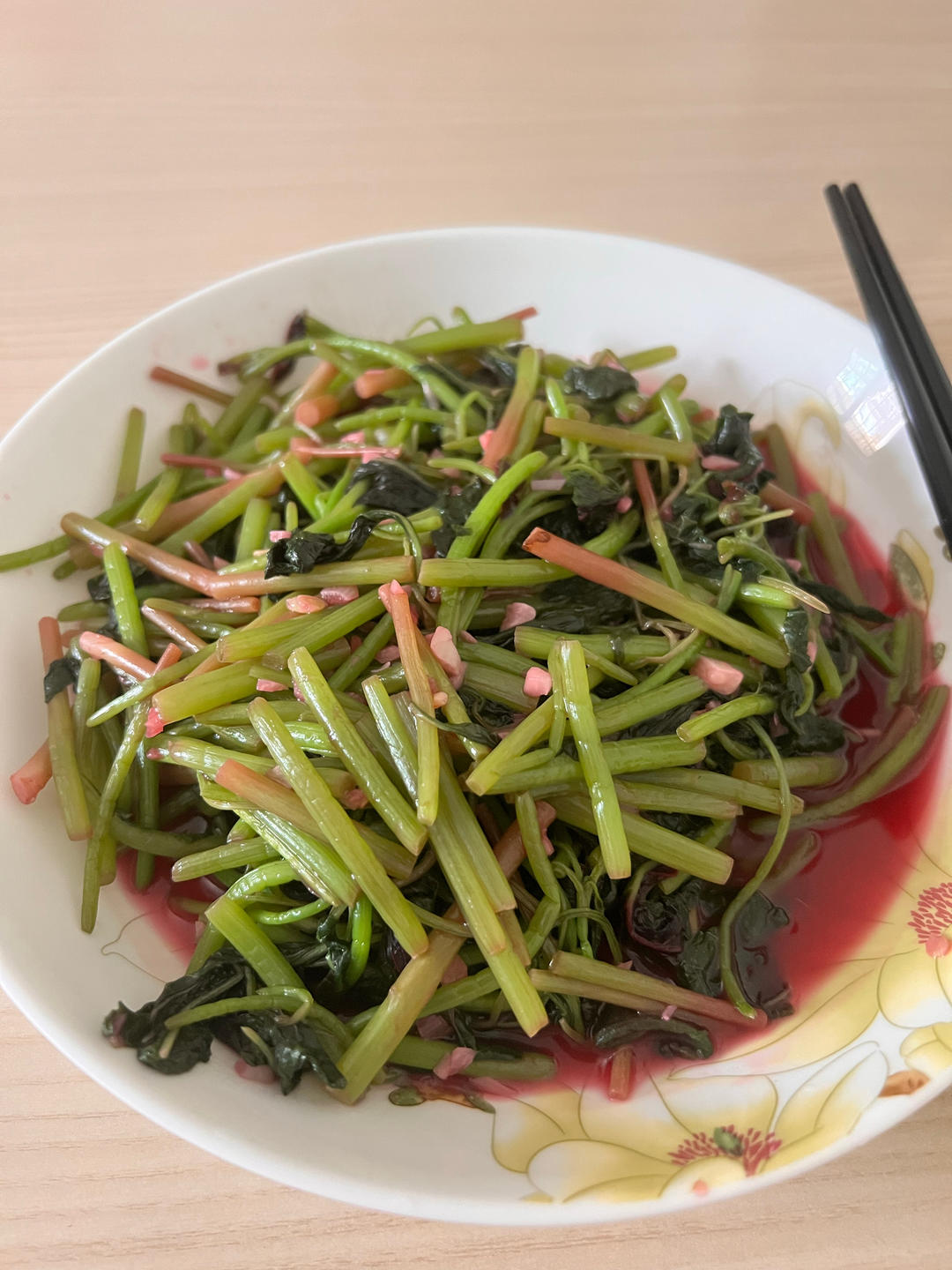 炒苋菜（有一样东西一定不能少，红米饭、南瓜汤童年的记忆）