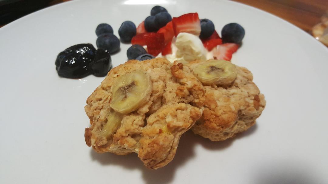香蕉全麦司康Banana Wholewheat Scone