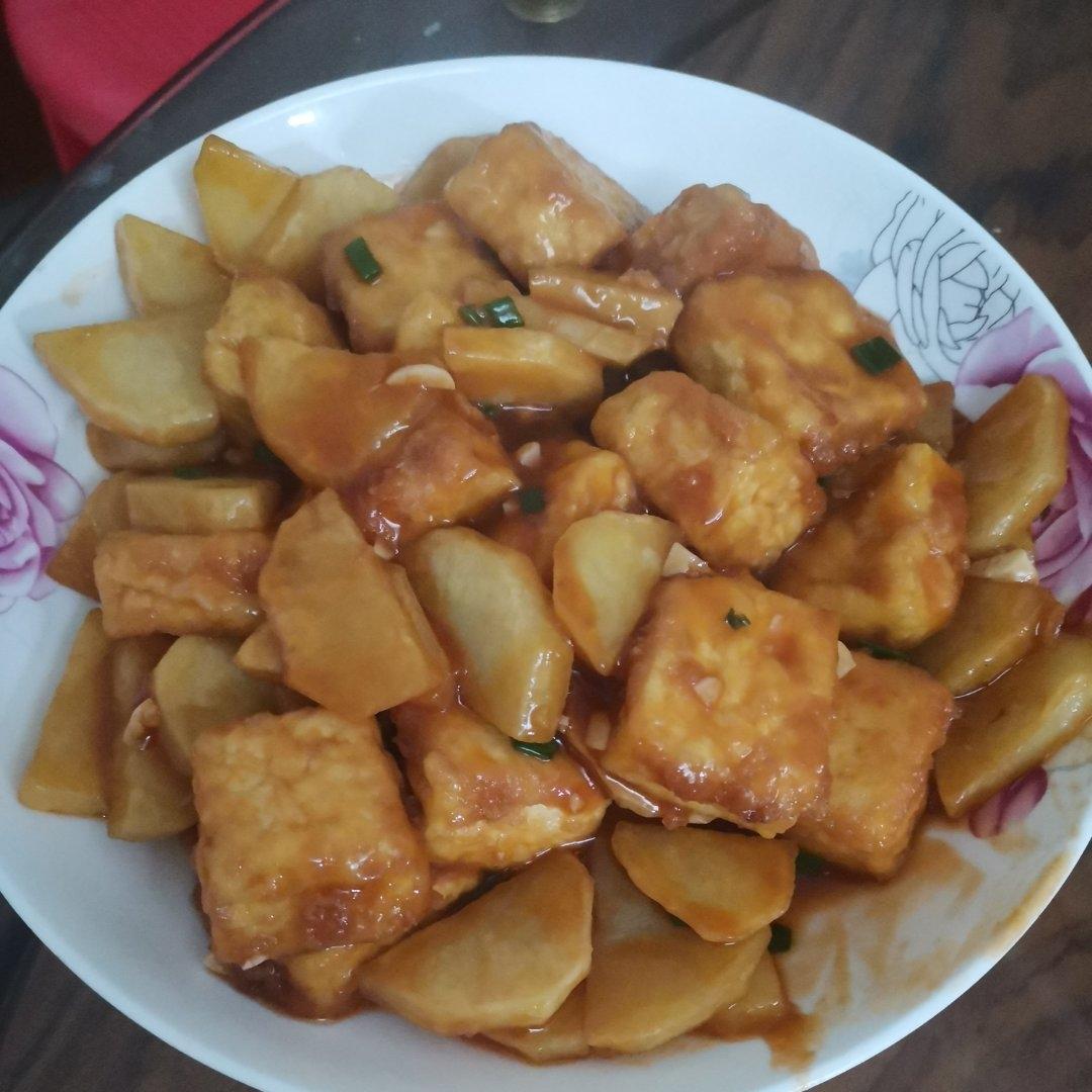 给肉都不换的糖醋豆腐‼️外脆里嫩，巨下饭‼️