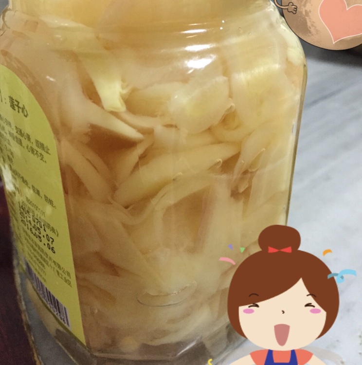 日本寿司店的泡姜