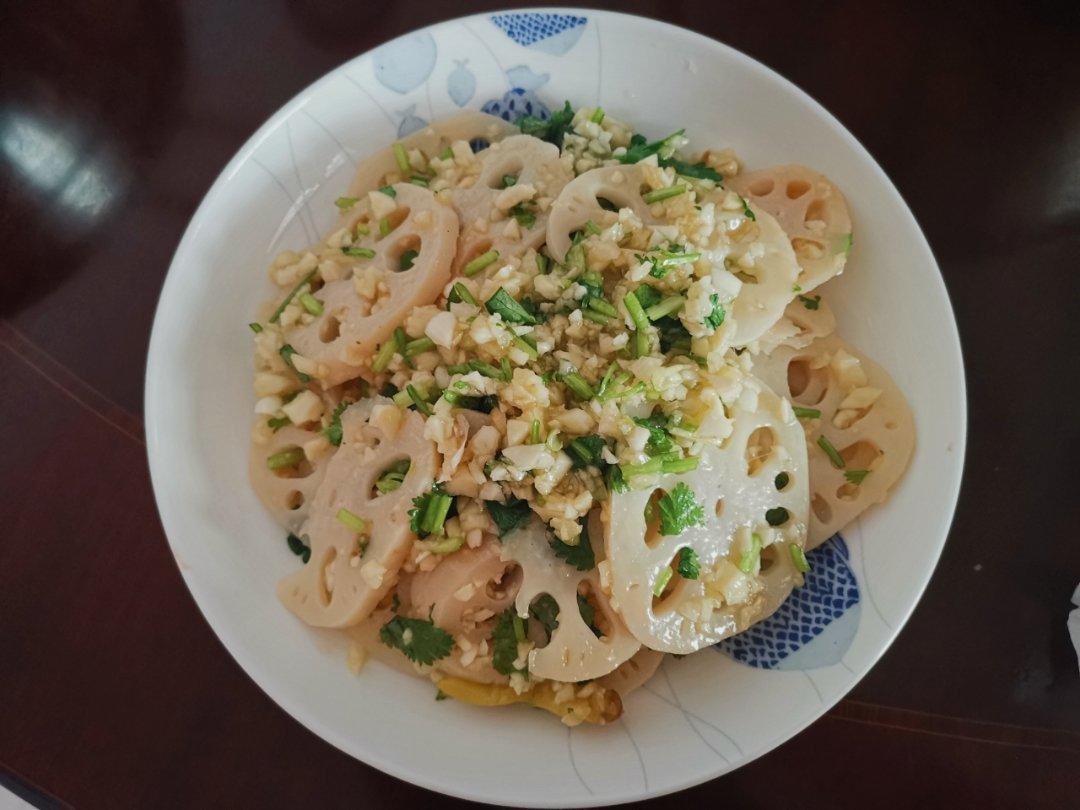 凉拌藕片