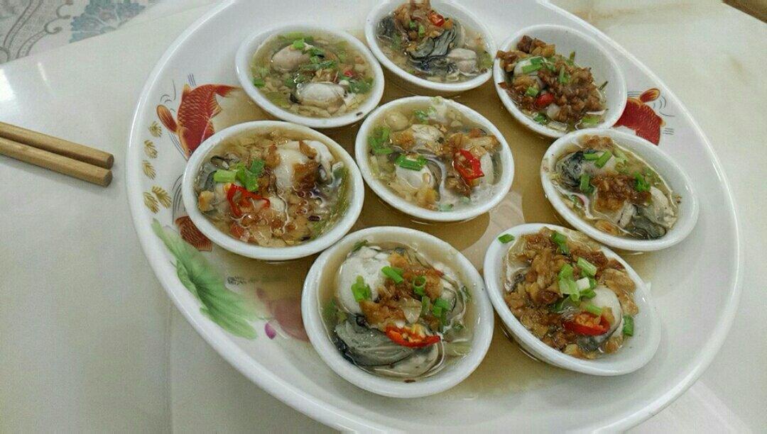 蒜蓉蒸生蚝