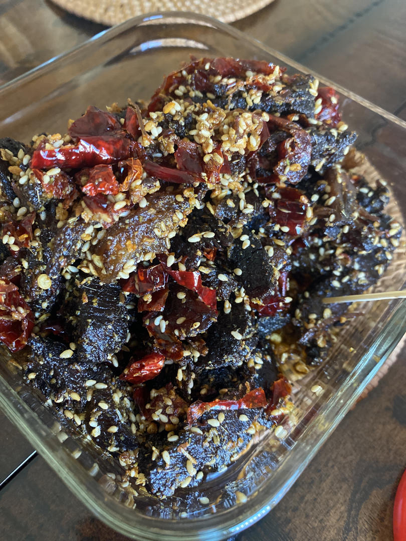 麻辣牛肉干