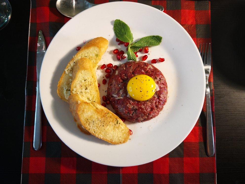 cici_zhang1115做的beef tartare 牛肉塔塔 牛肉鞑靼