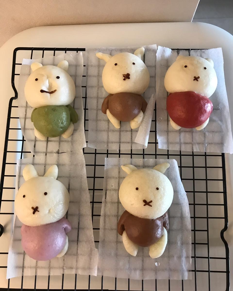 卡通馒头（米菲兔）--原创