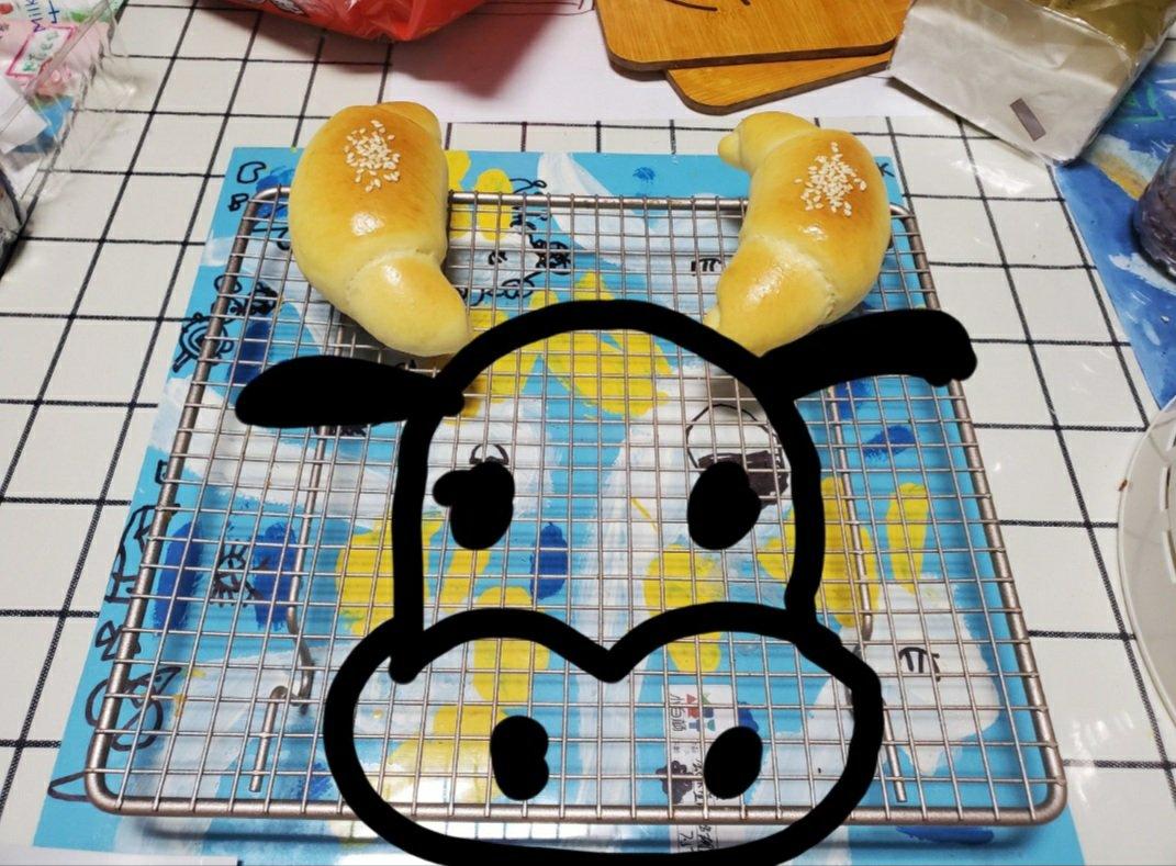 奶香牛角包—新手入门级的面包