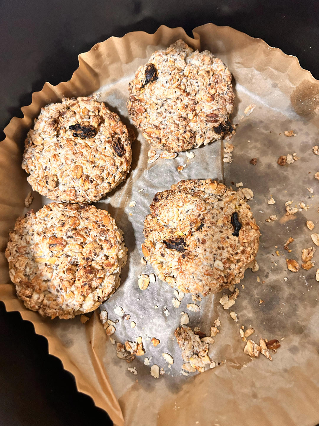 🔥酥掉渣的燕麦饼干🍪