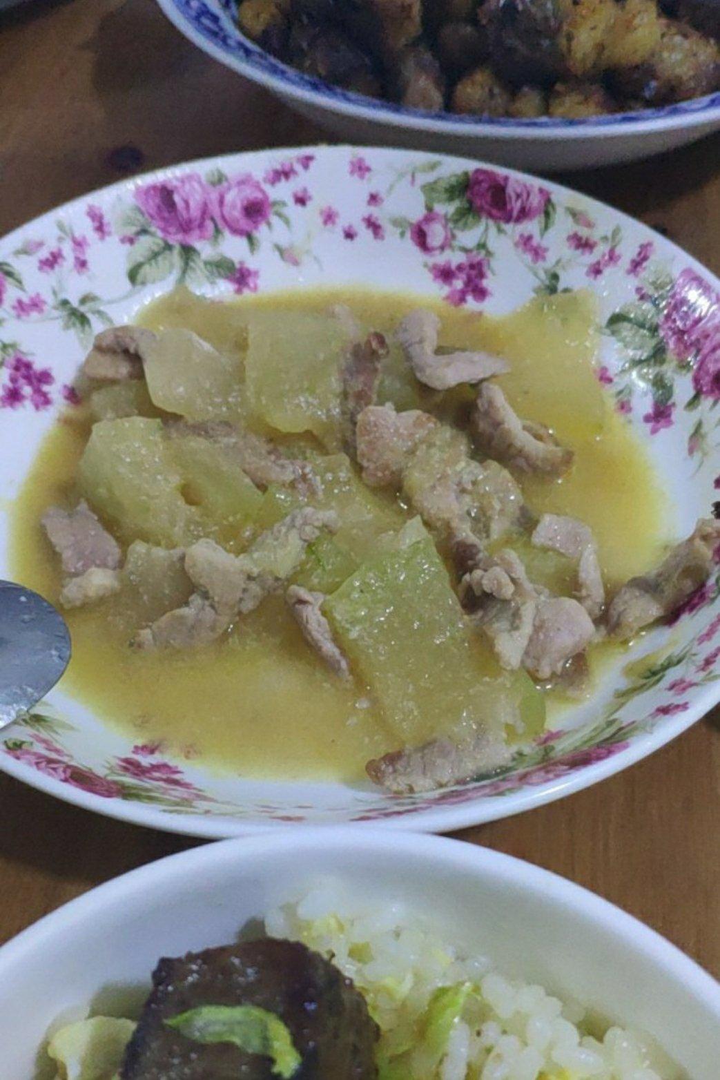 清甜冬瓜炒肉