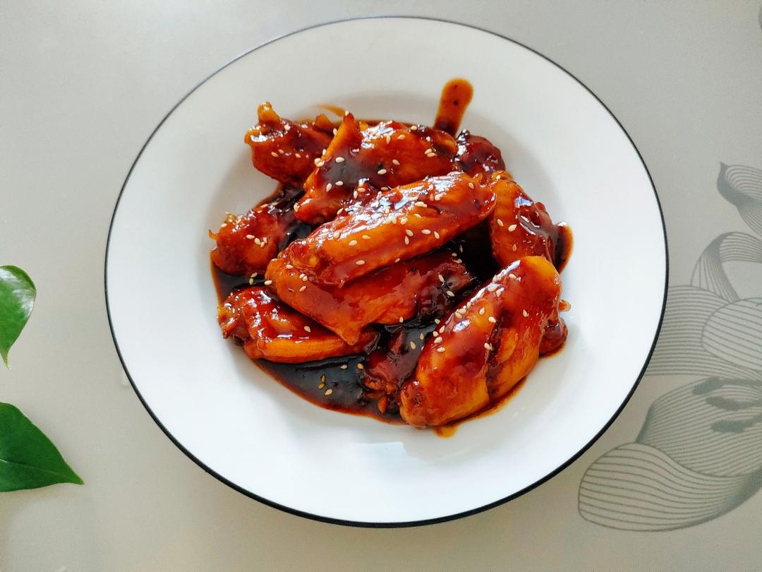 春日红椰菜鸡蛋芝士饭团+糖醋鸡翅