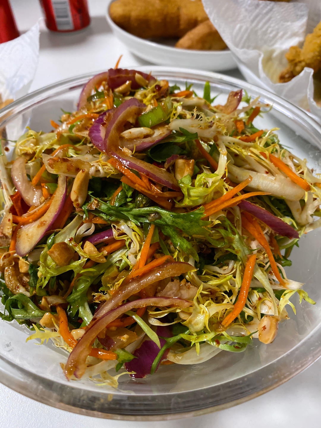 年夜饭必做的一道凉菜凉拌苦菊