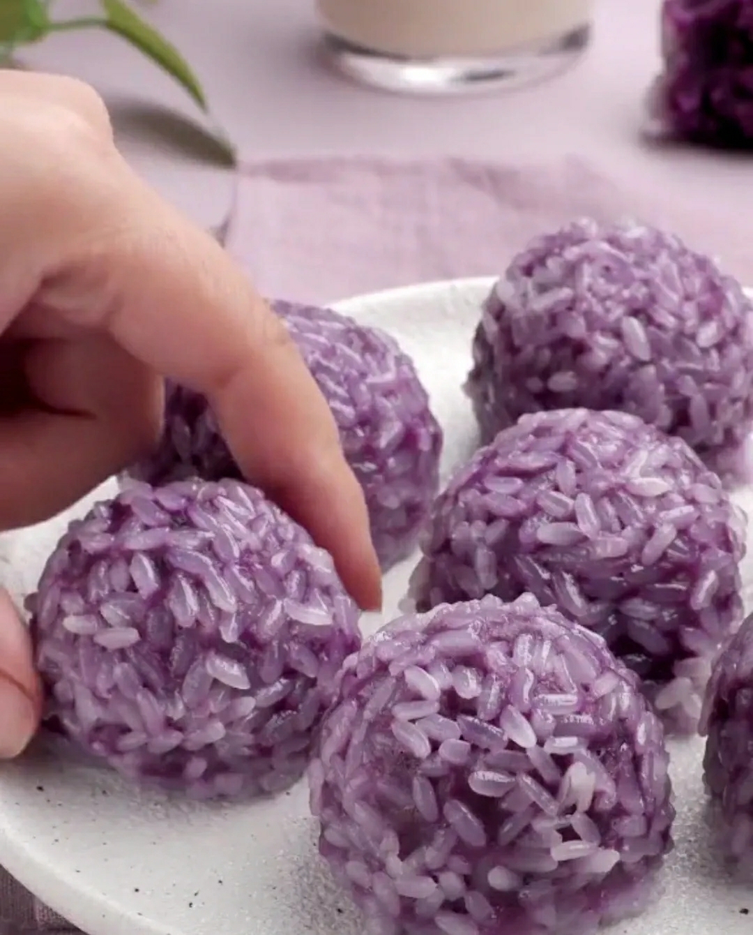 紫薯糯米丸香甜软糯的做法