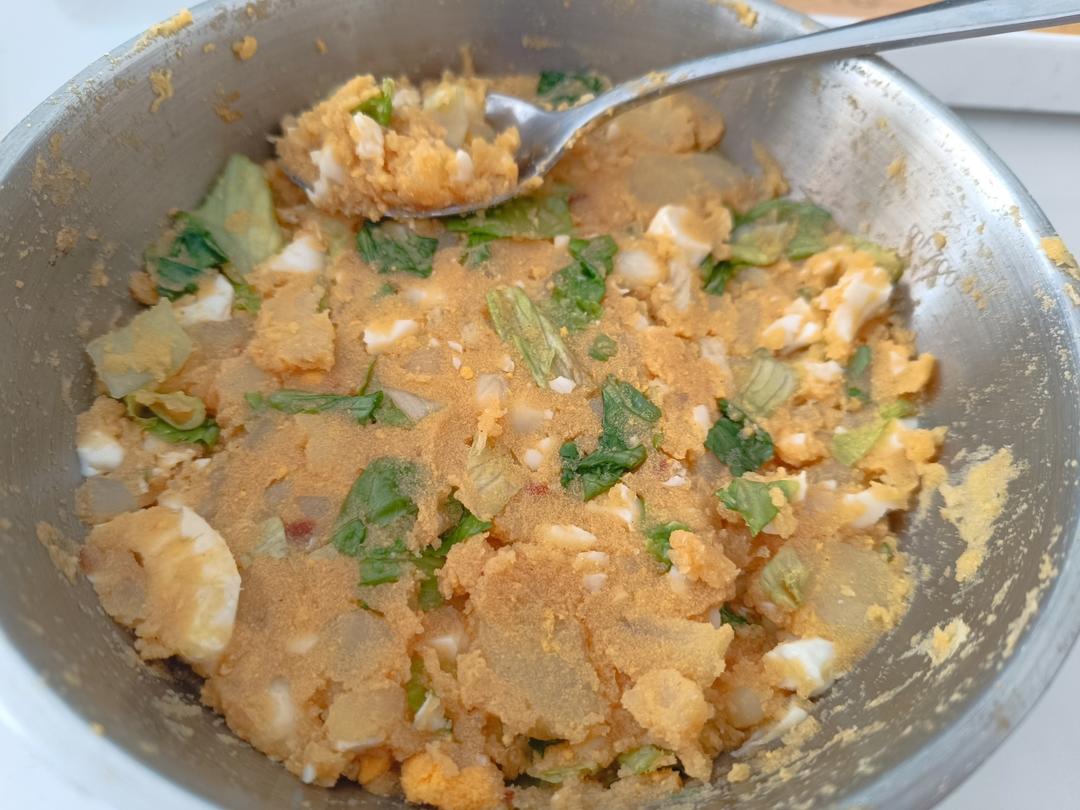 土豆鸡蛋泥