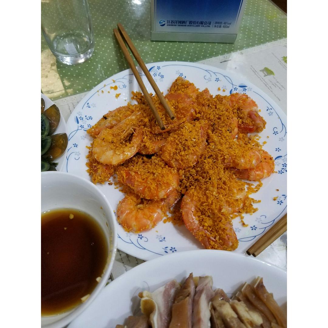 避风塘炒虾
