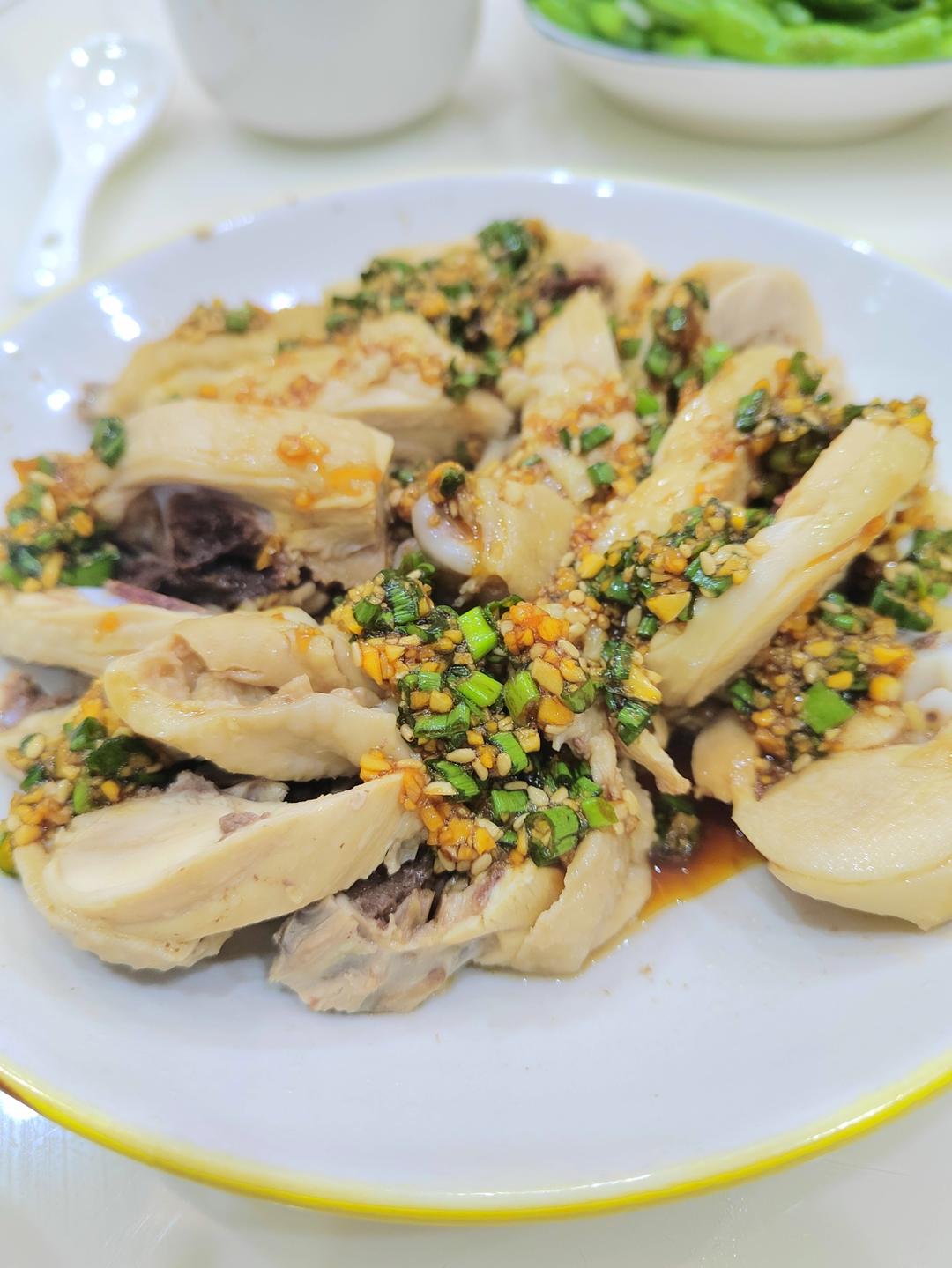 一人食，超嫩鸡全腿版白切鸡制作，零失败
