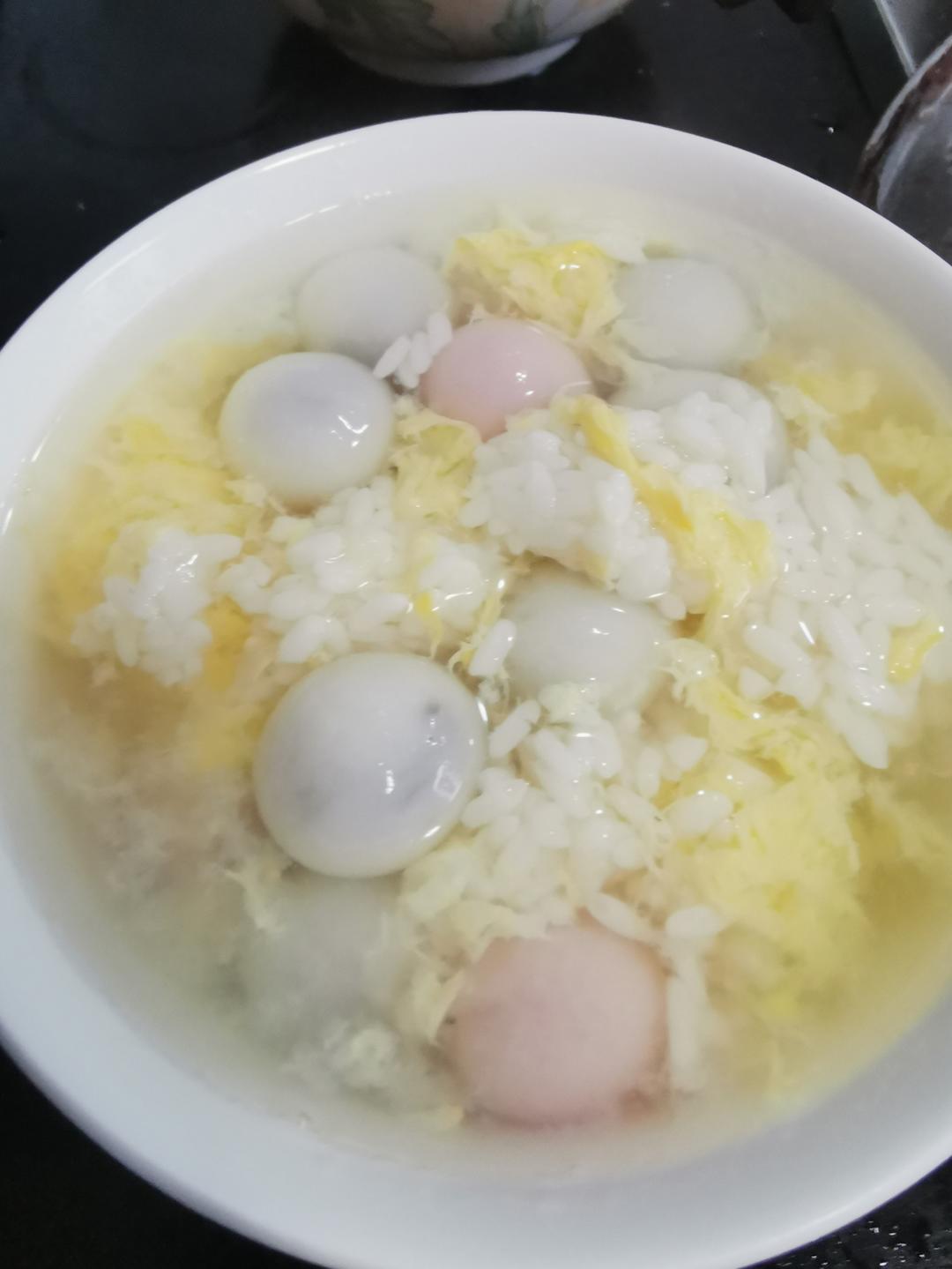 蛋花酒酿圆子