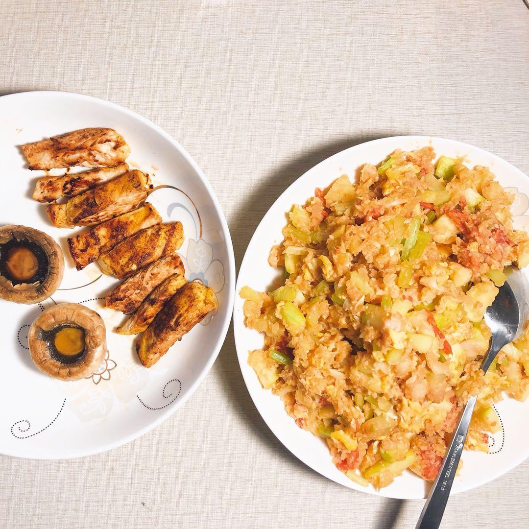 【健康三餐】菜花米“米饭”（Cauliflower rice）基础版