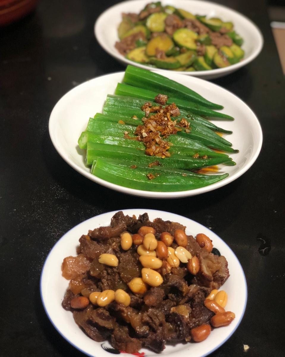 五分钟快手菜秋葵