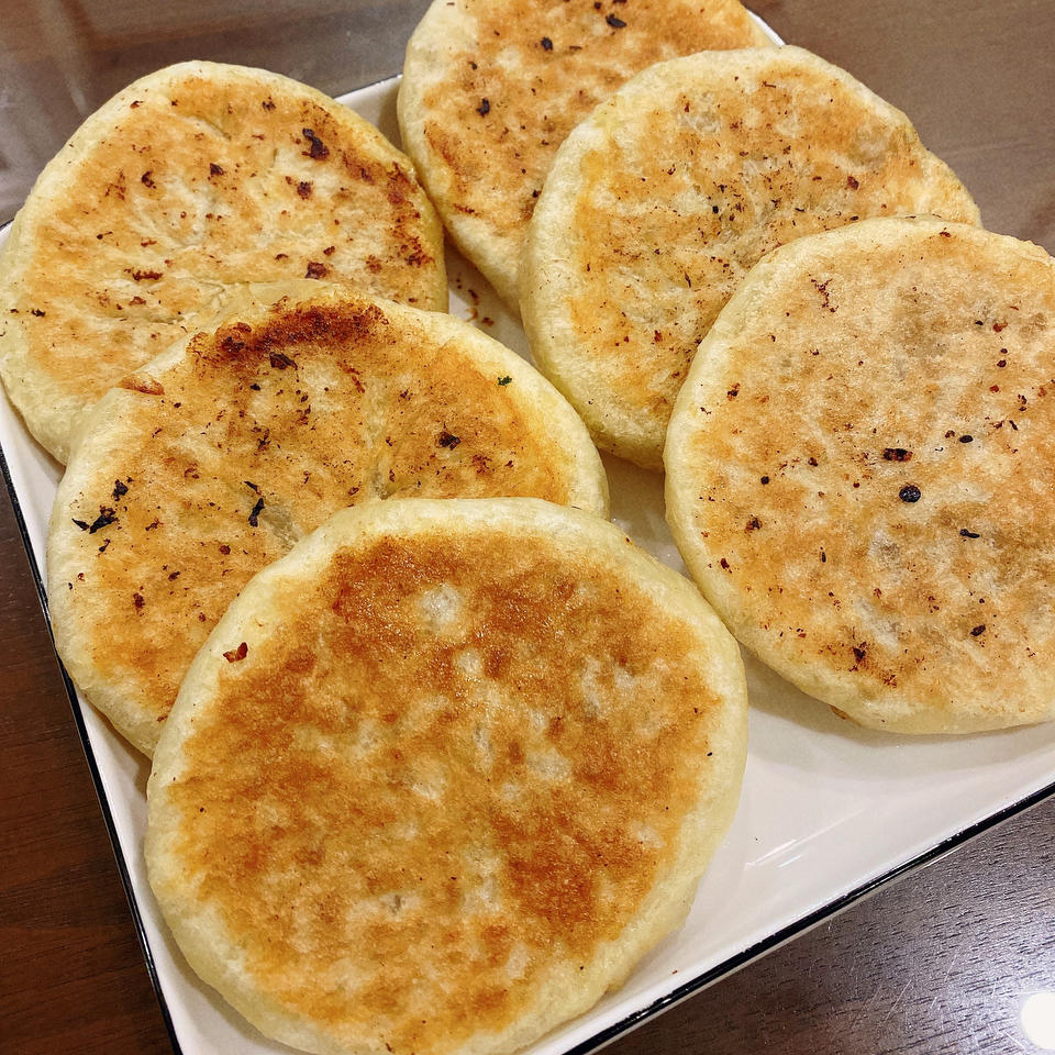不用去早餐店的发面馅饼