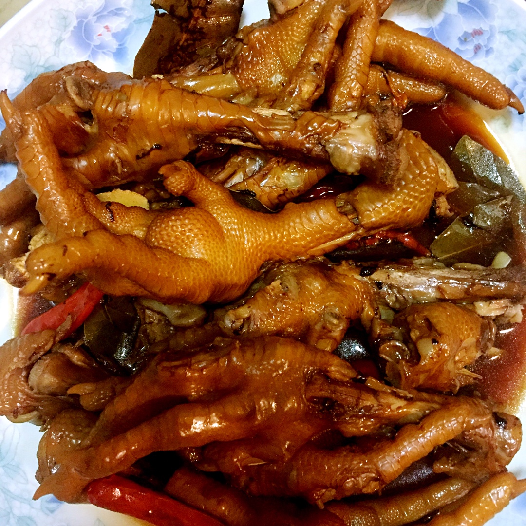 香辣卤鸡爪