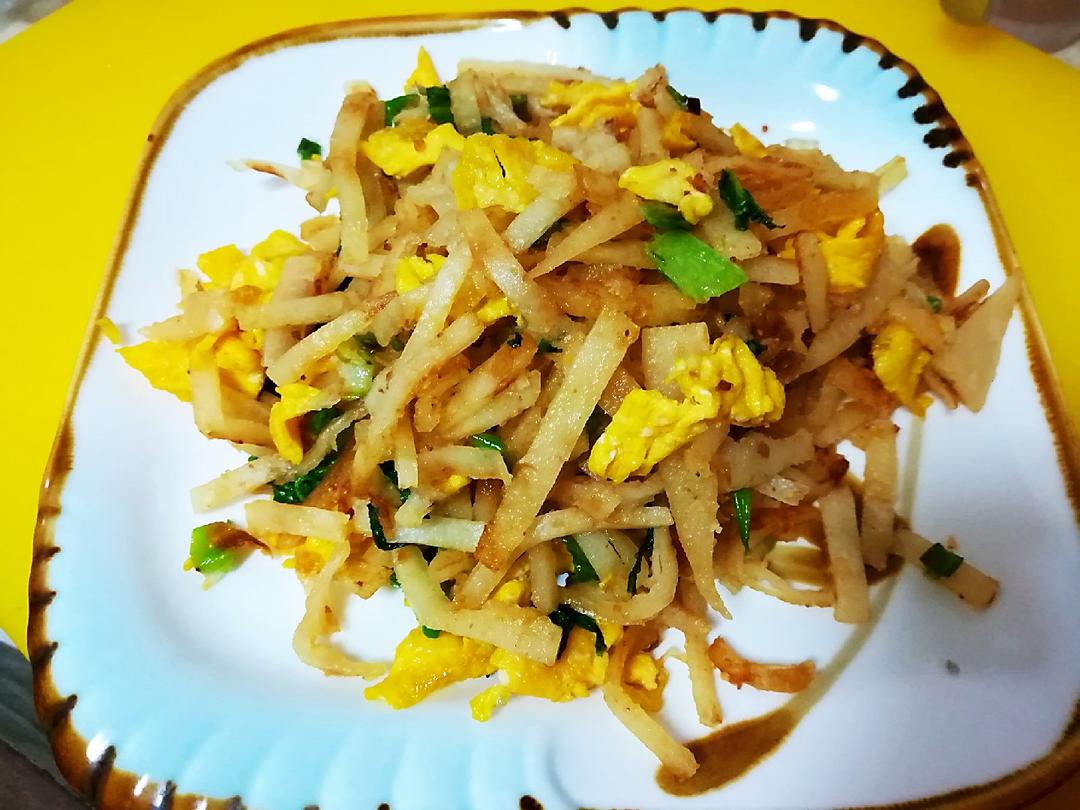 老北京素炒饼(肉炒饼)