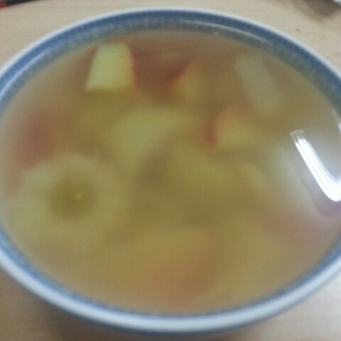冬日水果甜汤