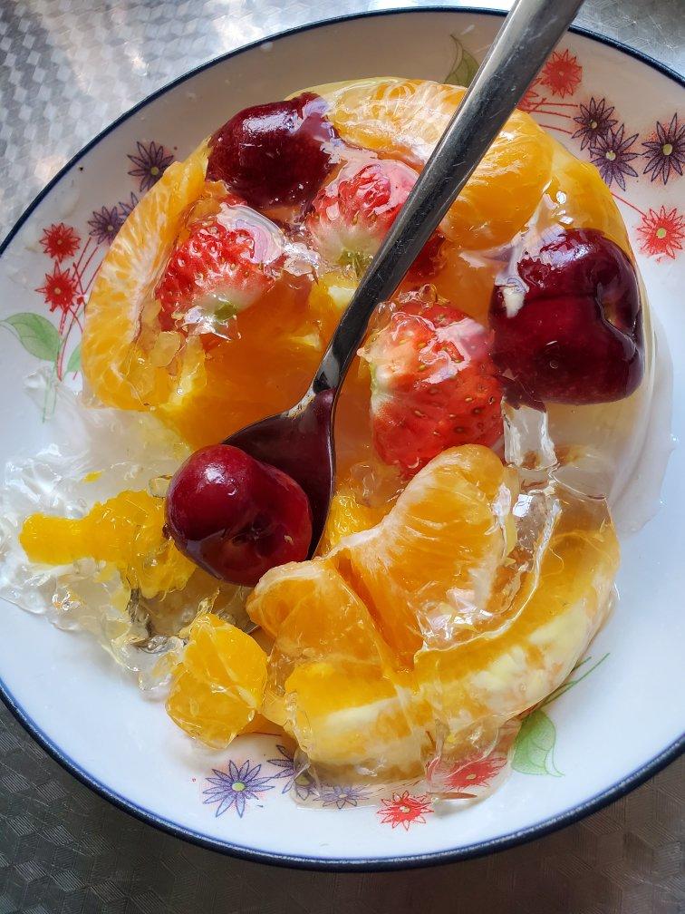 自制水果果冻 (白凉粉版)