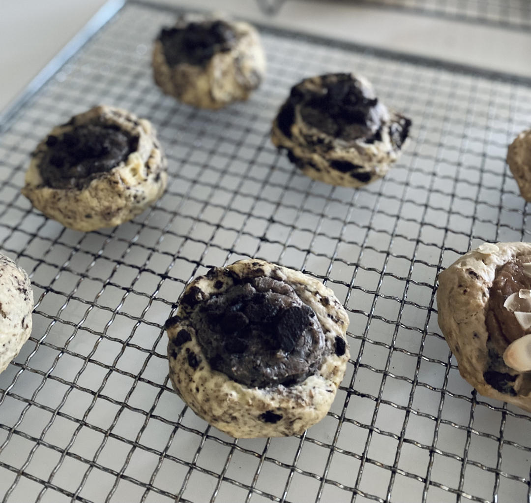 冰乳酪司康：奥利奥口味 & 咖啡口味