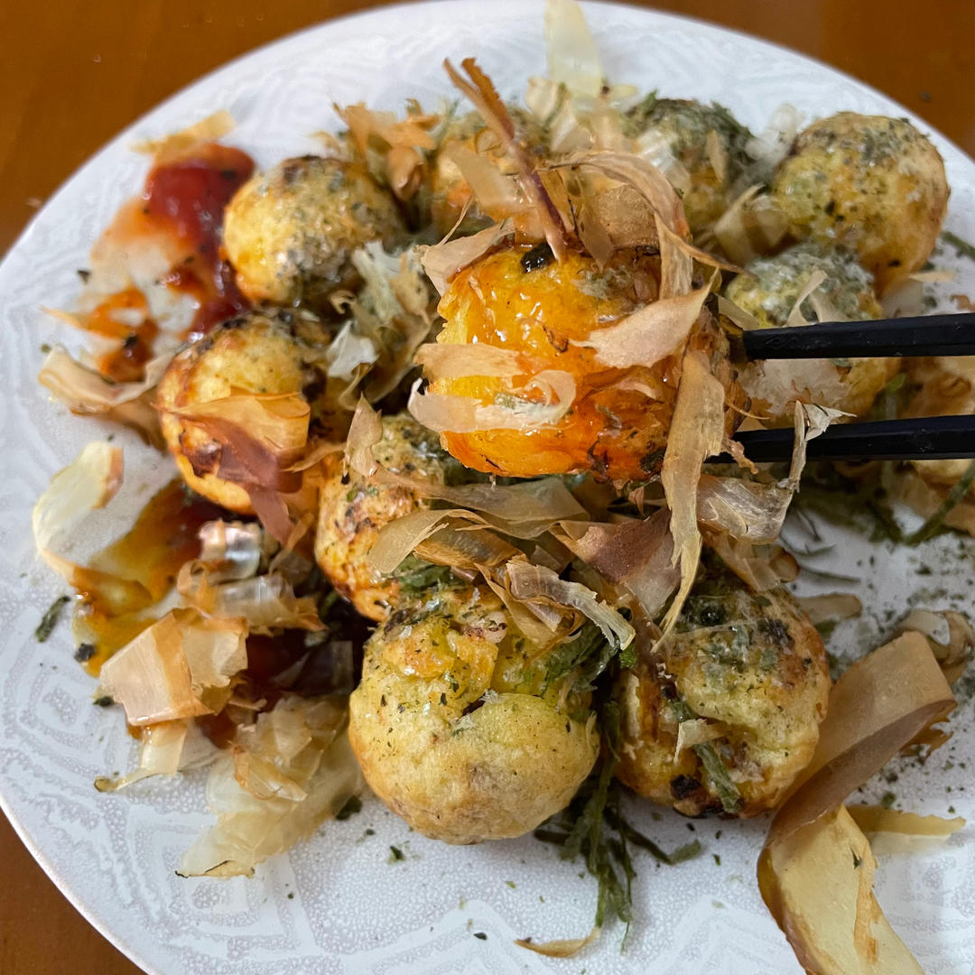 自制章鱼小丸子～